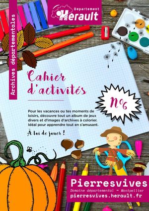 Cahier d'activités des Archives n° 6