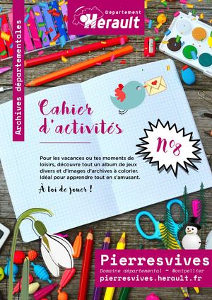 Cahier d'activités des Archives n° 8