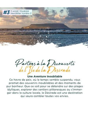 Ti Kozé Tourism Newsletter N°4