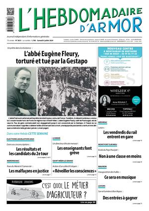 L'Hebdomadaire d'Armor n°3651 du samedi 6 juillet 2024