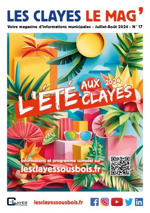 Les Clayes le mag' #17 Juillet-Août 2024