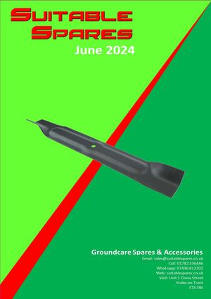 Suitable Spares, Groundcare Spares & Accessories