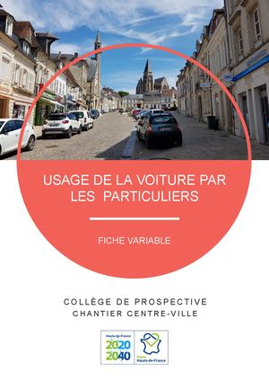Fiche variable : Usage de la voiture par les particuliers