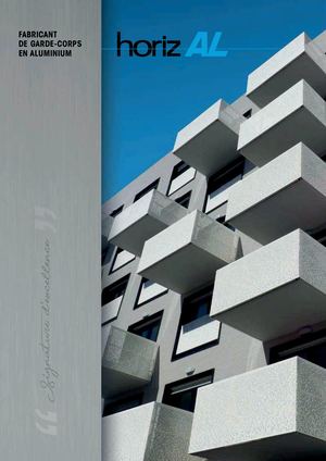 Horizal - Fabricant de garde-corps en aluminium
