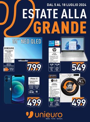 NUOVO VOLANTINO ESTATE UNIEURO!