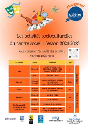 Flyer Astérie 2024 2025