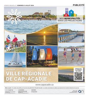 Ville régionale de Cap-Acadie 2024