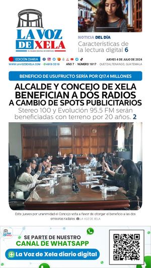 EDICIÓN DIGITAL #1817 del diario LA VOZ DE XELA