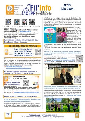 Fil'info Acepp 18 - juin 20124