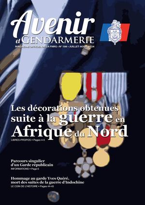 Avenir Gendarmerie n°186 - Juillet-août 2024