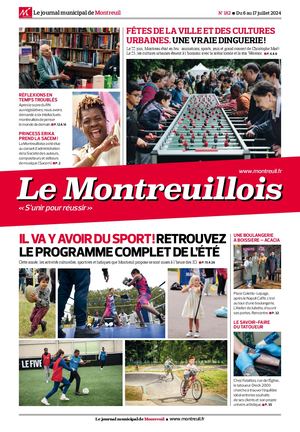 Le Montreuillois n°182 - du 6 au 17 juillet 2024