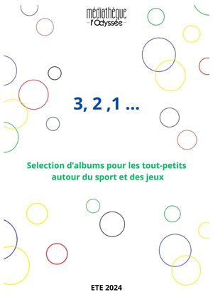 Sélection d'albums autour des jeux et du sport  pour les tout-petits