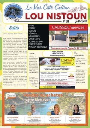 Lou Nistoun N°213 - Juillet 2024