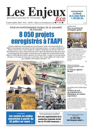 Les Enjeux Eco N°418