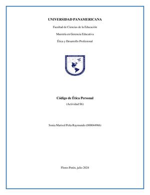Código ÉTico Personal