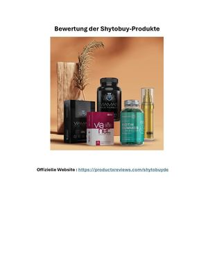 Bewertung Der Shytobuy Produkte