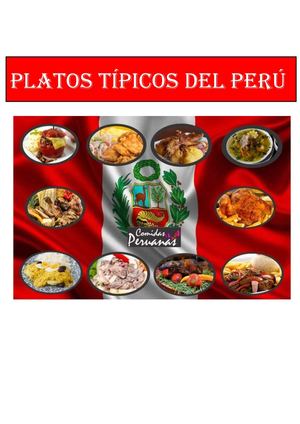 PLATOS TIPICOS DEL PERU