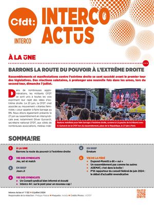 Interco Actus n°1122 du 8 juillet 2024