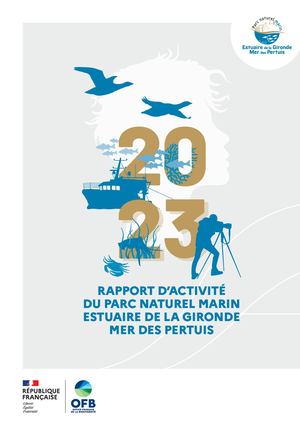 Rapport d'activités 2023 - Parc naturel marin Estuaire de la Gironde et mer des Pertuis