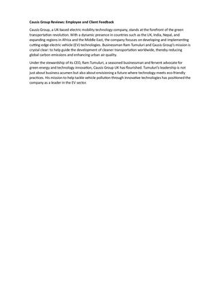 Causis Group Reviews Employee And Client Feedback