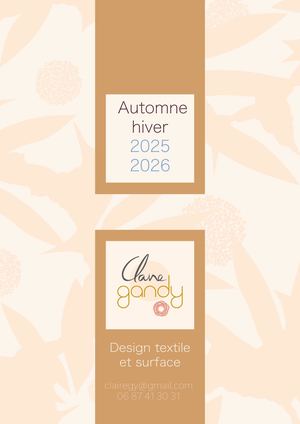 Catalogue Claire Gandy Design