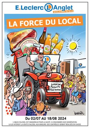 Eleclerc Anglet Bab La Force Du Local - Du 02/07 au 18/08/2024