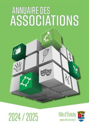 Annuaire des associations  de la ville d'Etréchy 2024 2025