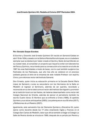 Don Ernesto Quintero Gil.