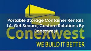 Portable Storage Container Rentals LA: Get Secure, Custom Solutions By Conexwest