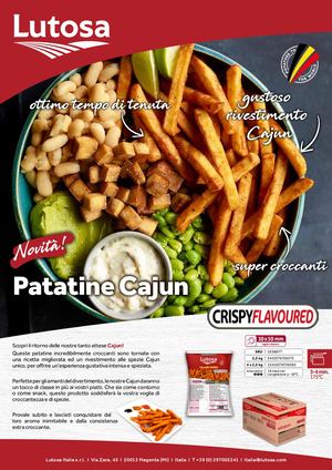 Leaflet Crispy Flavoured Cajun Fries
