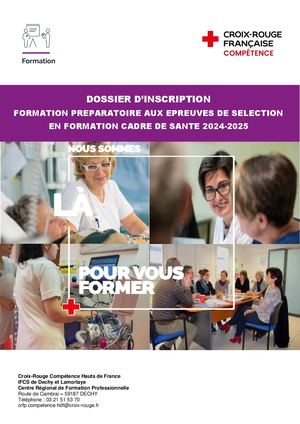 Dossier Inscription Preparation Aux Epreuves De Selection Cadre De Sante 2024 2025 (1)