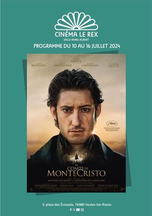 Programmation du cinéma Rex du 10 Au 16 Juillet