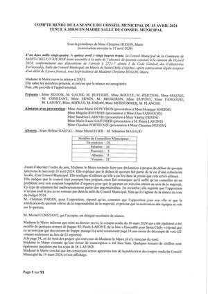 Compte Rendu Du Cm Du 15 04 2024