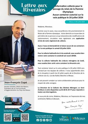 Avis Riverains Jo Collecte Du Lundi Et Vendredi Secteur Rouge