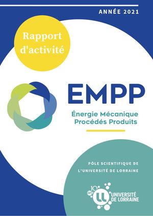 Rapport Activité 2021 - pôle scientifique EMPP