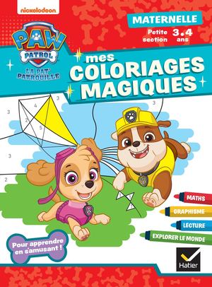 Mon coloriage magique Pat'Patrouille PS - 3 ans