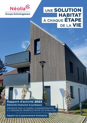 RAPPORT D'ACTIVITÉ FINANCIER NÉOLIA 2023