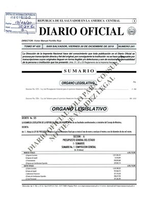 Salarios Asamblea 2020