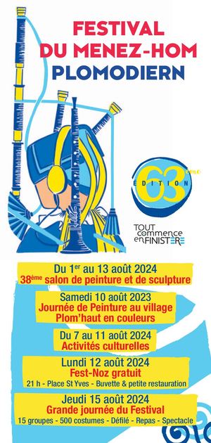 Programme du Festival du Menez-Hom 2024