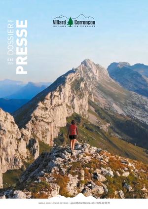 Villard Corrençon Dossier Presse été 2024