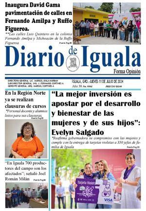 Jueves 11 De Julio De 2024 Diario De Iguala