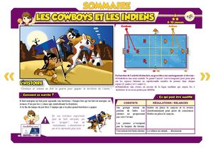 LES COWBOYS ET LES INDIENS