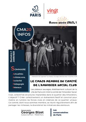Newsletter Janvier 2024