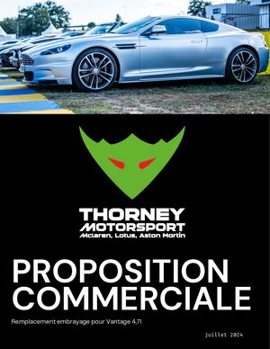 Proposition commerciale Embrayage Velocity Juillet 24
