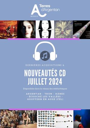 Nouveautés Cd Juillet 2024 1