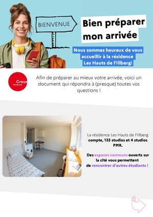Fiche Bien Préparer Mon Arrivée - Résidence Les Hauts de l'Illberg