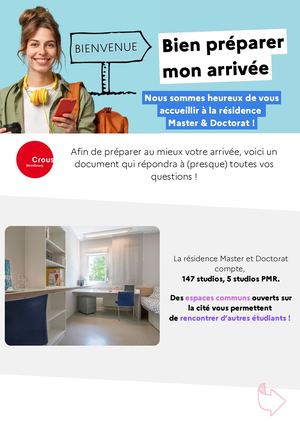 Fiche Bien Préparer Mon Arrivée - Master & Doctorat