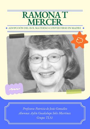 RAMONA T MERCER ROL MATERNO