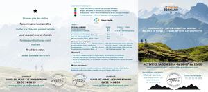 Programme de la compagnie des guides et accompagnateurs - Le Grand-Bornand