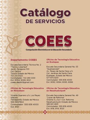 Catálogo de Servicios COEES